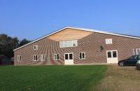 nieuwbouw manege met inpandige woning Ospel