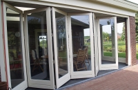 verbouw verbouwing intern uitbreiding woning aanbouw schuifvouwwand schuifvouwwanden Helden